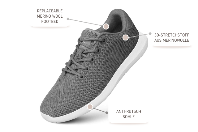 merino sneaker