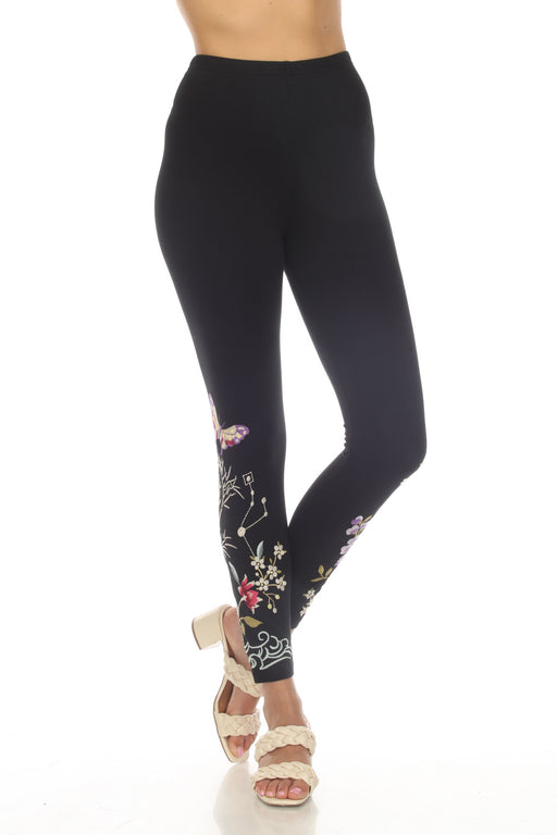 Johnny Was JWLA Frankie Embroidered Pull On Leggings Boho Chic J66423 —  AfterRetail