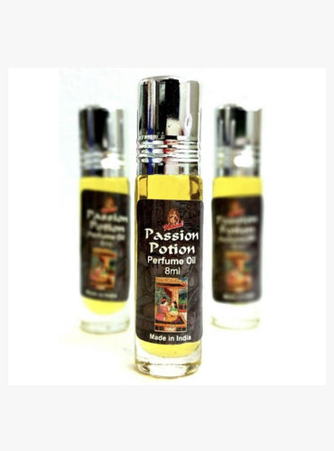 Kamini Roll On Perfume Oil PASSION POTION - 8ml Single Bottle