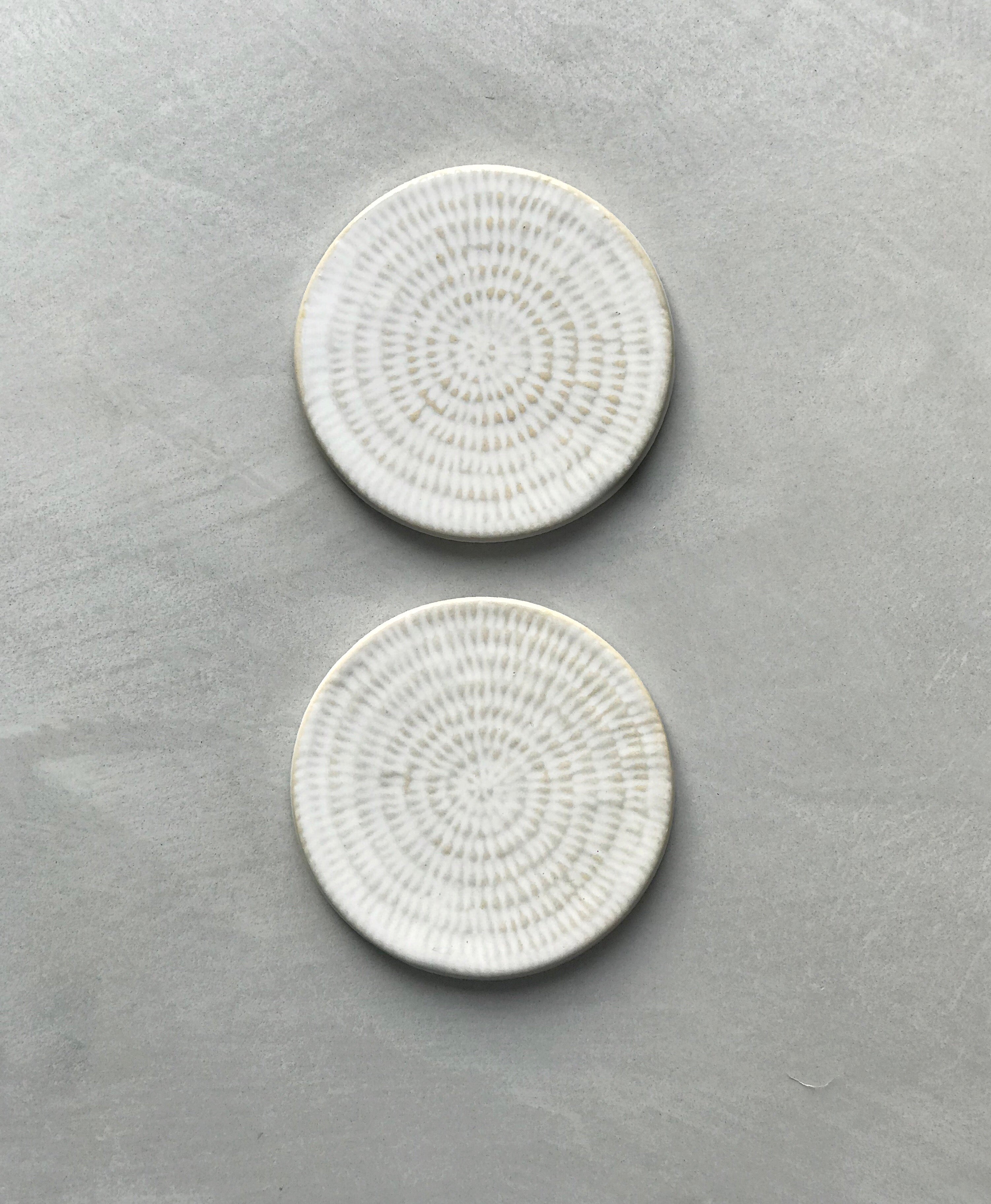 ceramic drink coasters