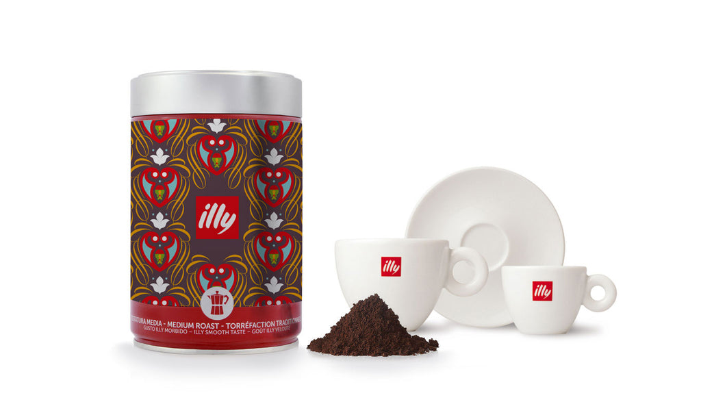 The Pattern Tales designs an exclusive pattern for the Italian coffee brand, illy