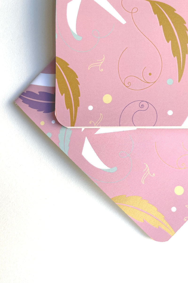 Paper and Ink notebook: gold foil details on full colour cover