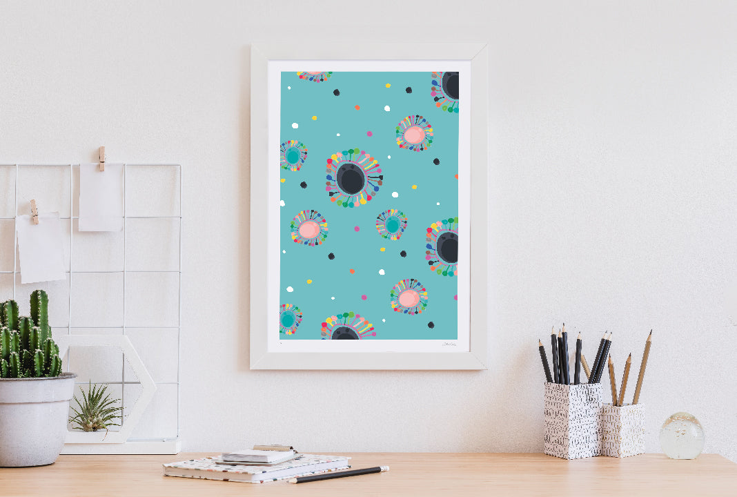 In the bubble, special limited-edition print