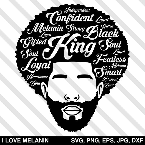 Download I Love Melanin African American Svg Files For Cricut Silhouette