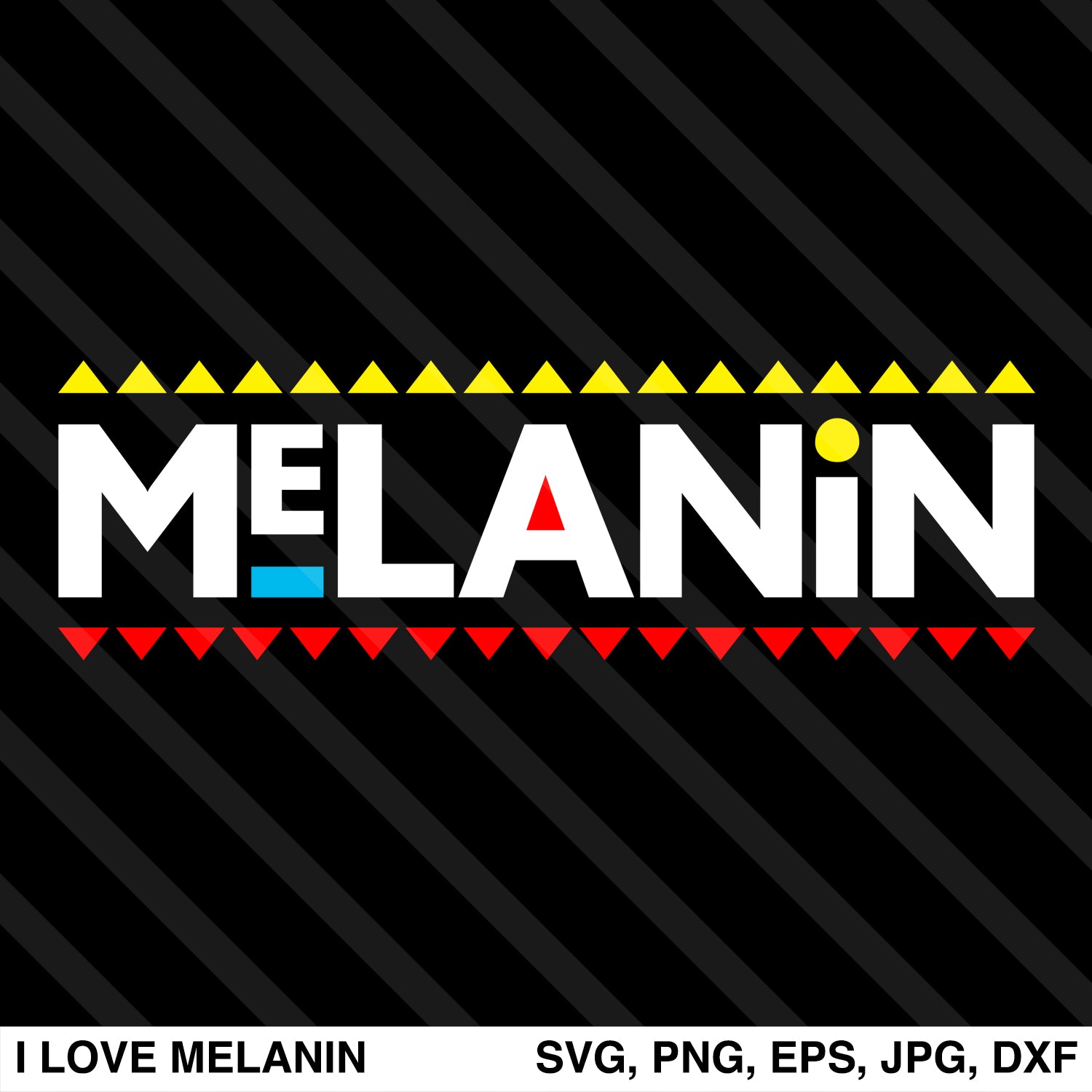 Download Melanin SVG - I Love Melanin