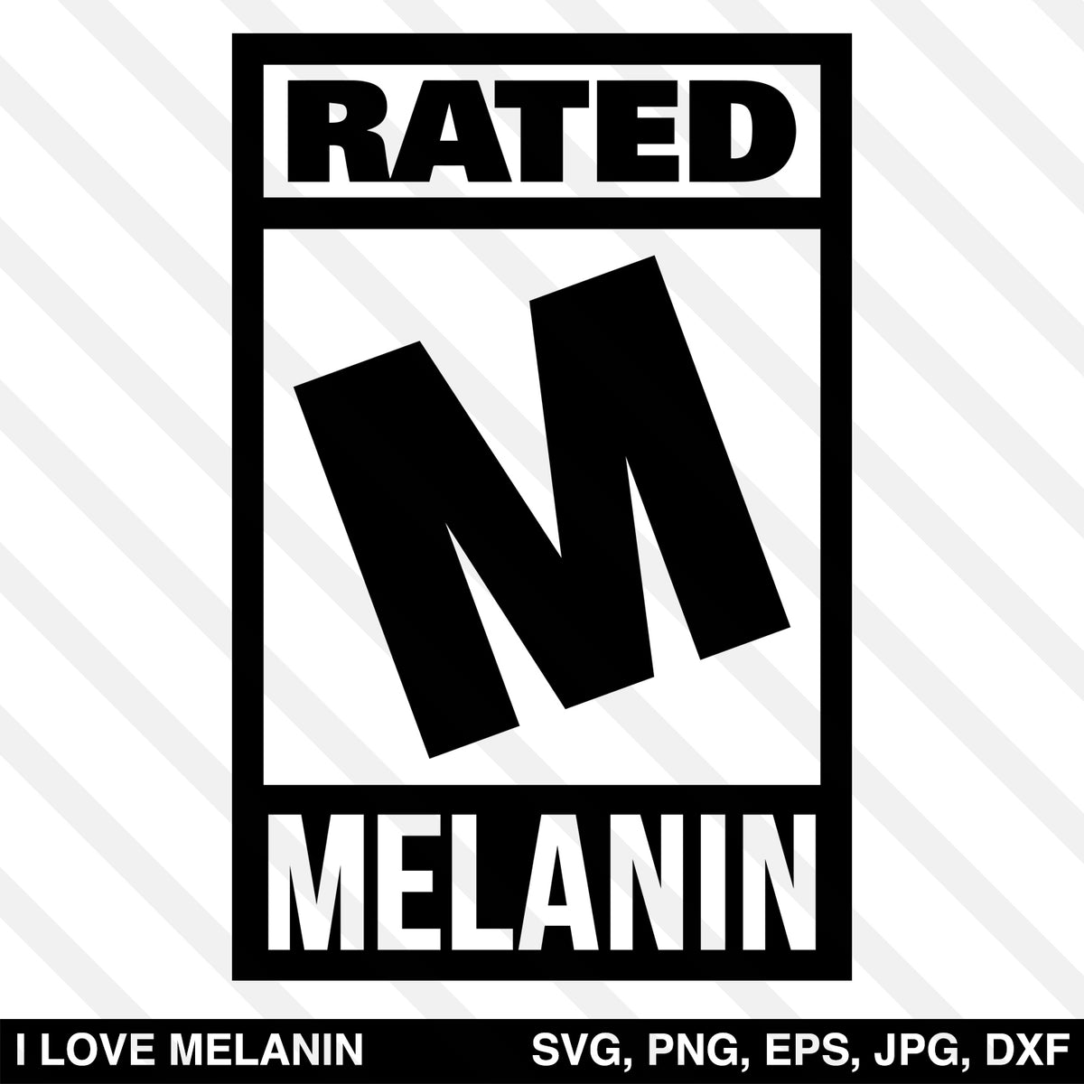 Free Free 285 I Love Melanin Svg Reviews SVG PNG EPS DXF File