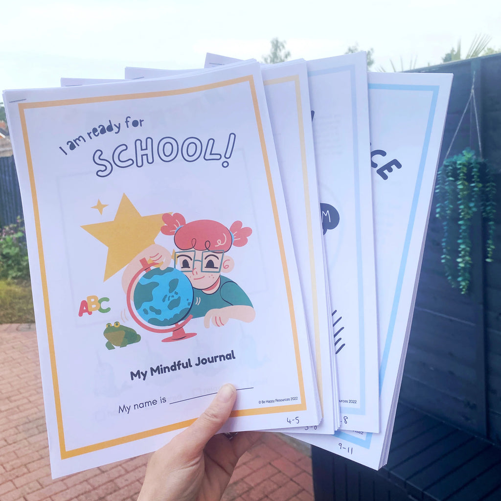 I am ready for school mindful journal for children