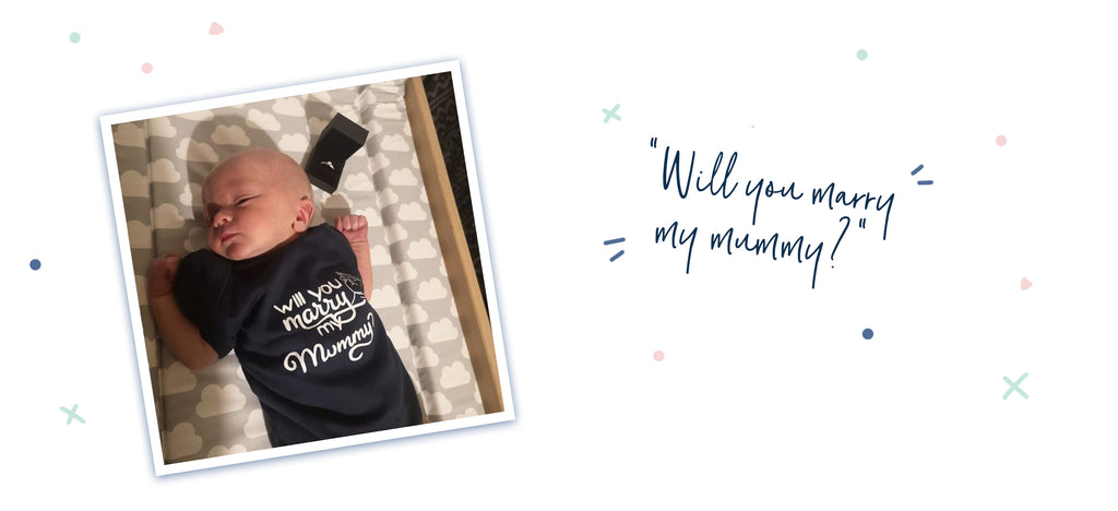 Personalised Baby Vest for a Perfect Proposal