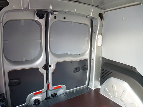 Fitted interior of a van