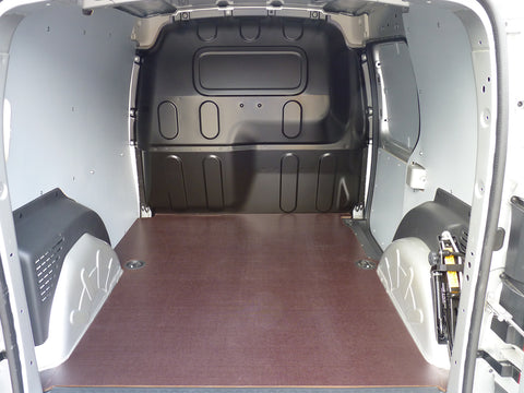 Interior of a fitted van