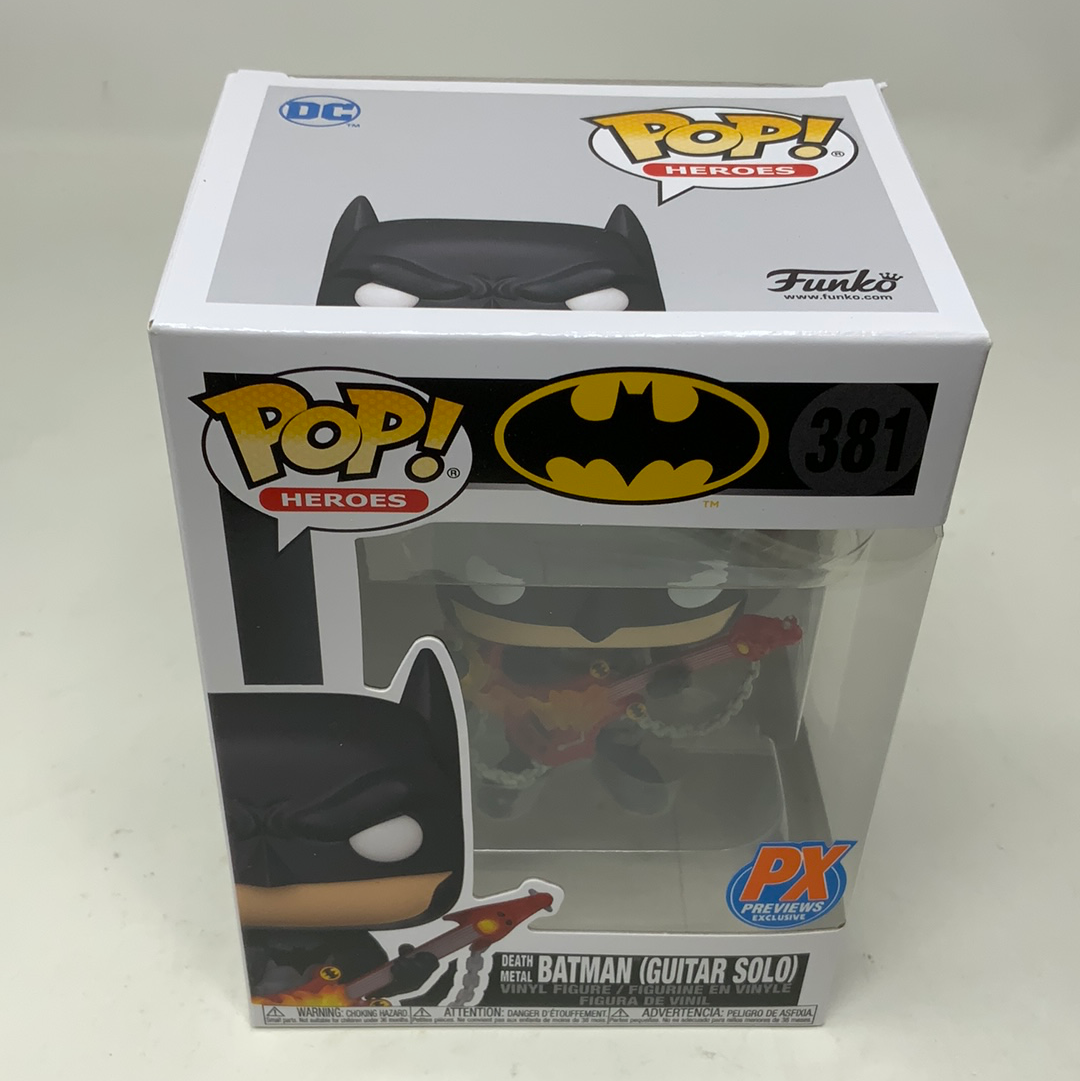 Funko Pop DC Heroes Death Metal Batman PX Excl #381 – shophobbymall