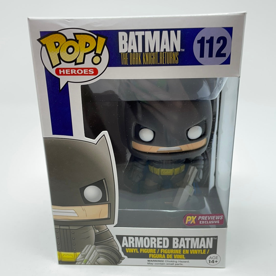 Funko Pop! DC Heroes px previews exclusive Armored Batman 112 –  shophobbymall