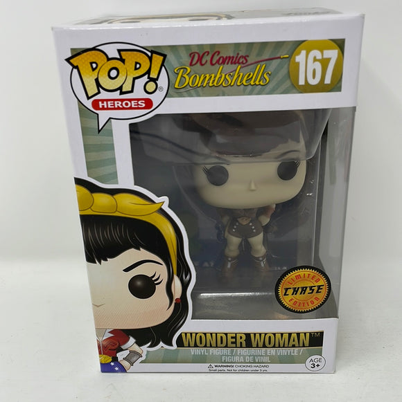 funko pop wonder woman bombshell chase