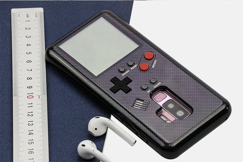 Retro Gameboy Tetris Phone Case For Samsung Galaxy S8 S9 Play Game Con Mobile Vests