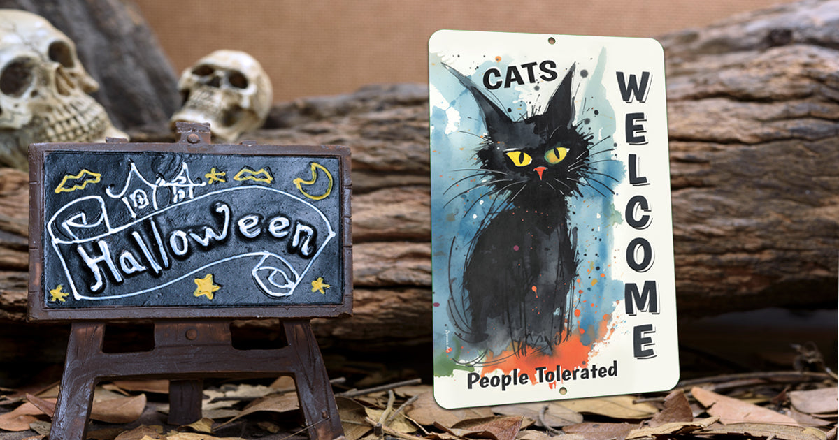 Cats Welcome People Tolerated- Cat Lover Gift