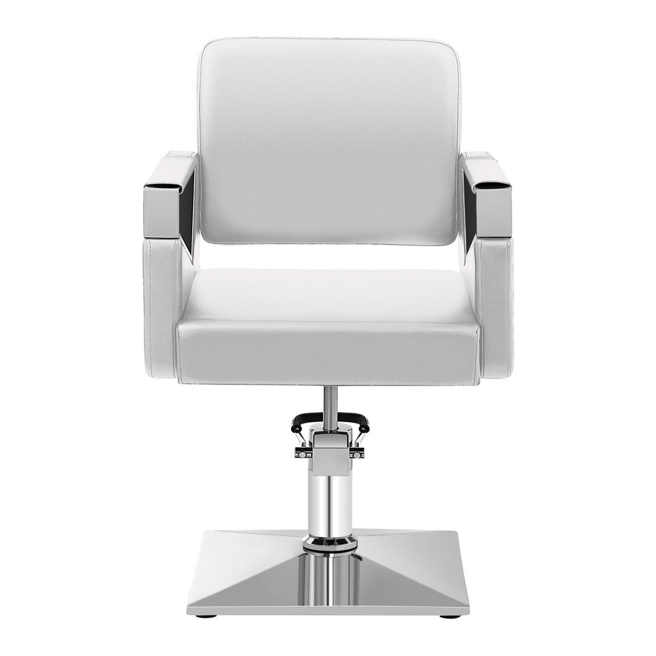 Fauteuil esthétique professionnel similicuir hauteur réglable blanc  helloshop26 14_0001658 - Conforama