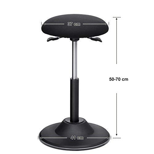 Tabouret ergonomique siège de travail rotatif à 360° tabouret