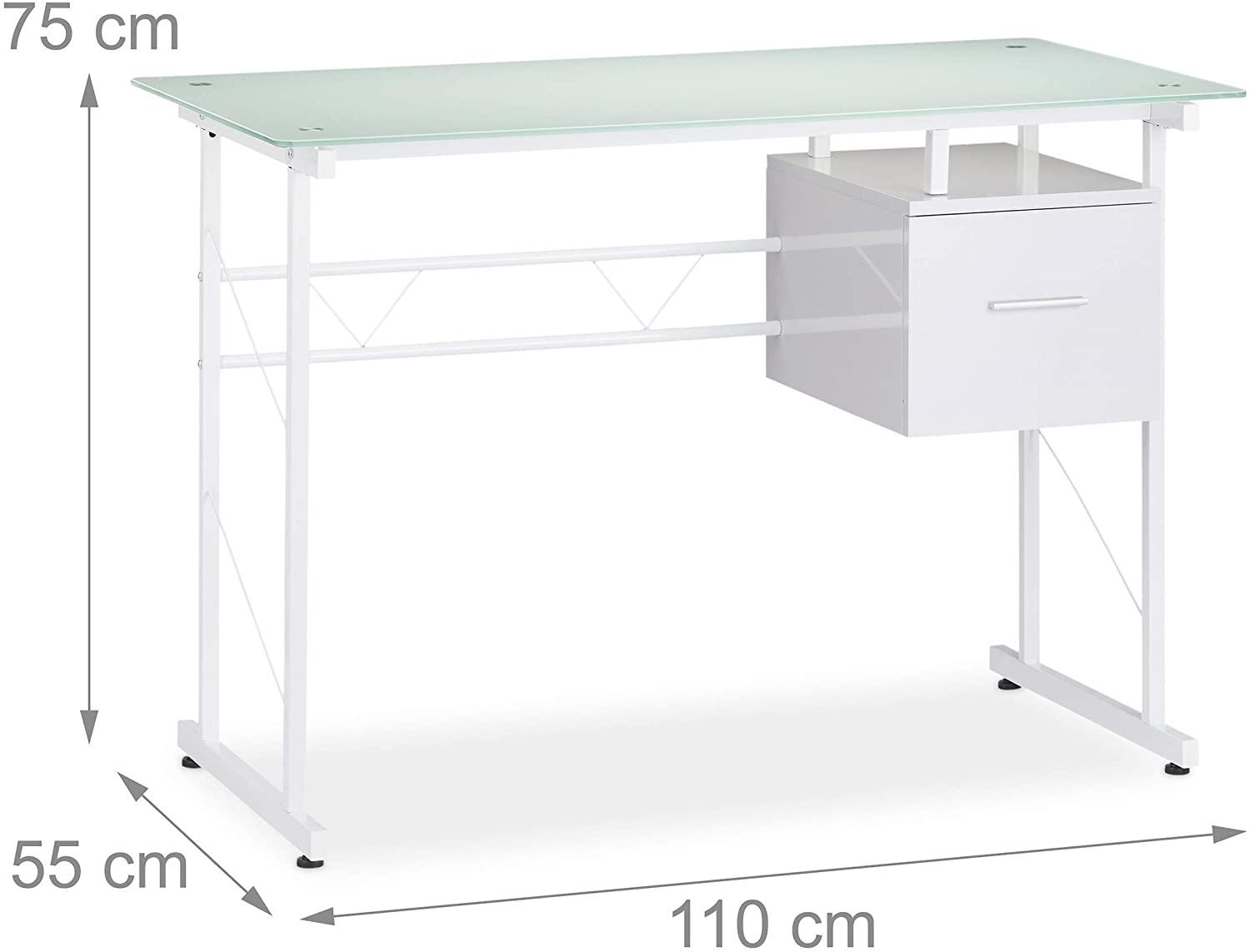 Bureau ado avec rangement d´angle Linéaire - Livraison gratuite