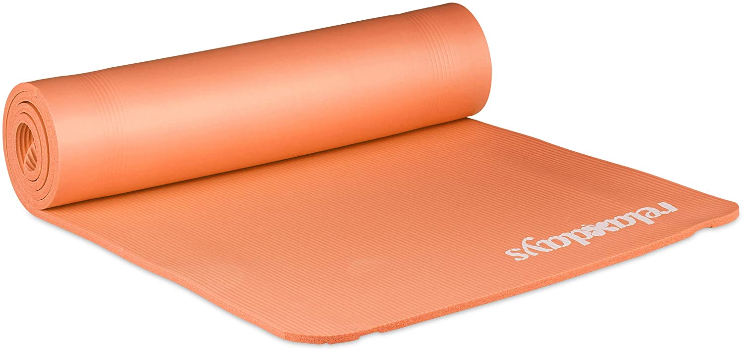 Tapis de yoga 180x60x1.5cm physio fitness antidérapante épais