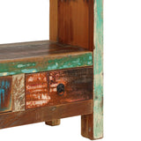 Étagère armoire meuble design bibliothèque bois de récupération massif 180 cm 2702040/2