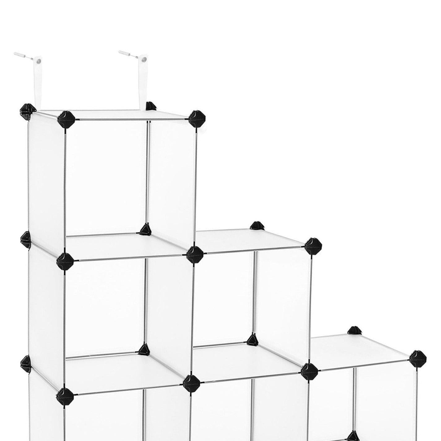 Cubes de rangement modulable Blanc ESCALIER 