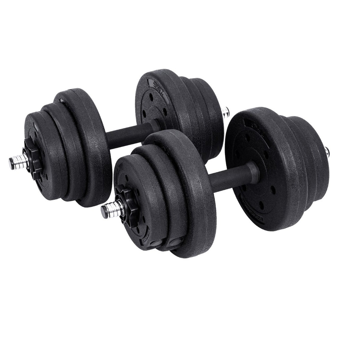 Kit Haltères Musculation, 30 kg Poids Ajustable, avec Barre d'Extension  supplémentaire, pour Hommes et Femmes