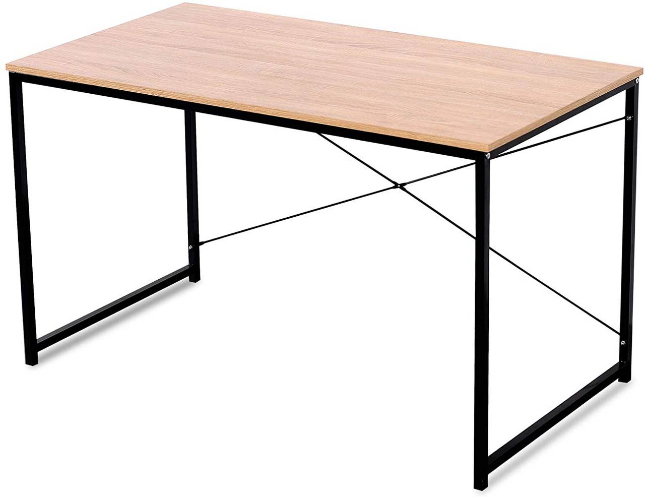 Table de bureau adulte classique au design 120 cm moderne naturel