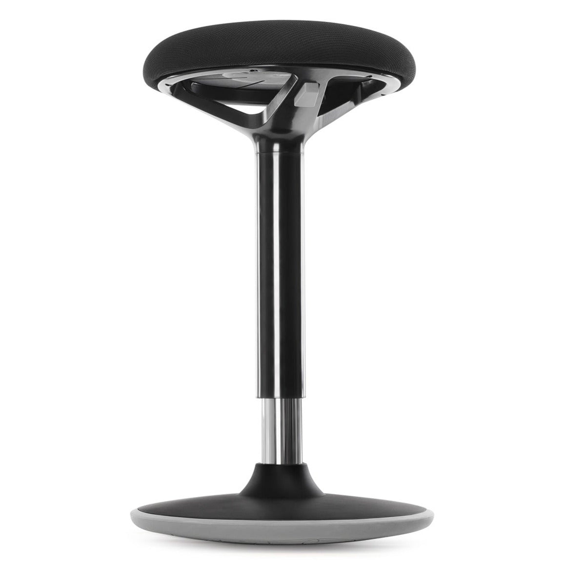 Siège technique GUALI - tabouret assis-debout - hauteur réglable jusqu'à 57  cm - Noir Pas Cher