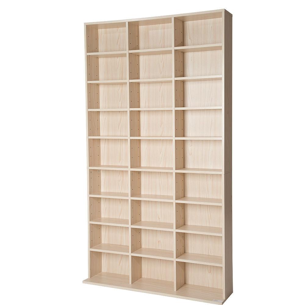 Etagère sur pied Premium XL [en.casa] Tour CD Étagère CD / DVD Rangement  Stockage Armoire haut 12 Surfaces de Stockage 175 x 20 x 20 cm MDF Mélaminé  Gris Foncé