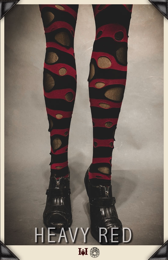 Noir leggings and hosiery – HeavyRed