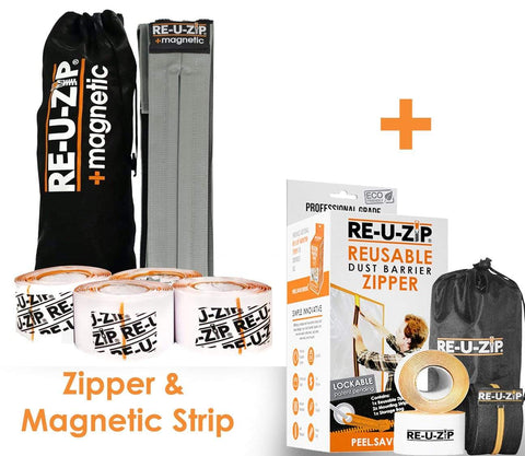 RE-U-ZIP Dust Barrier Entry System  Starter Kit 