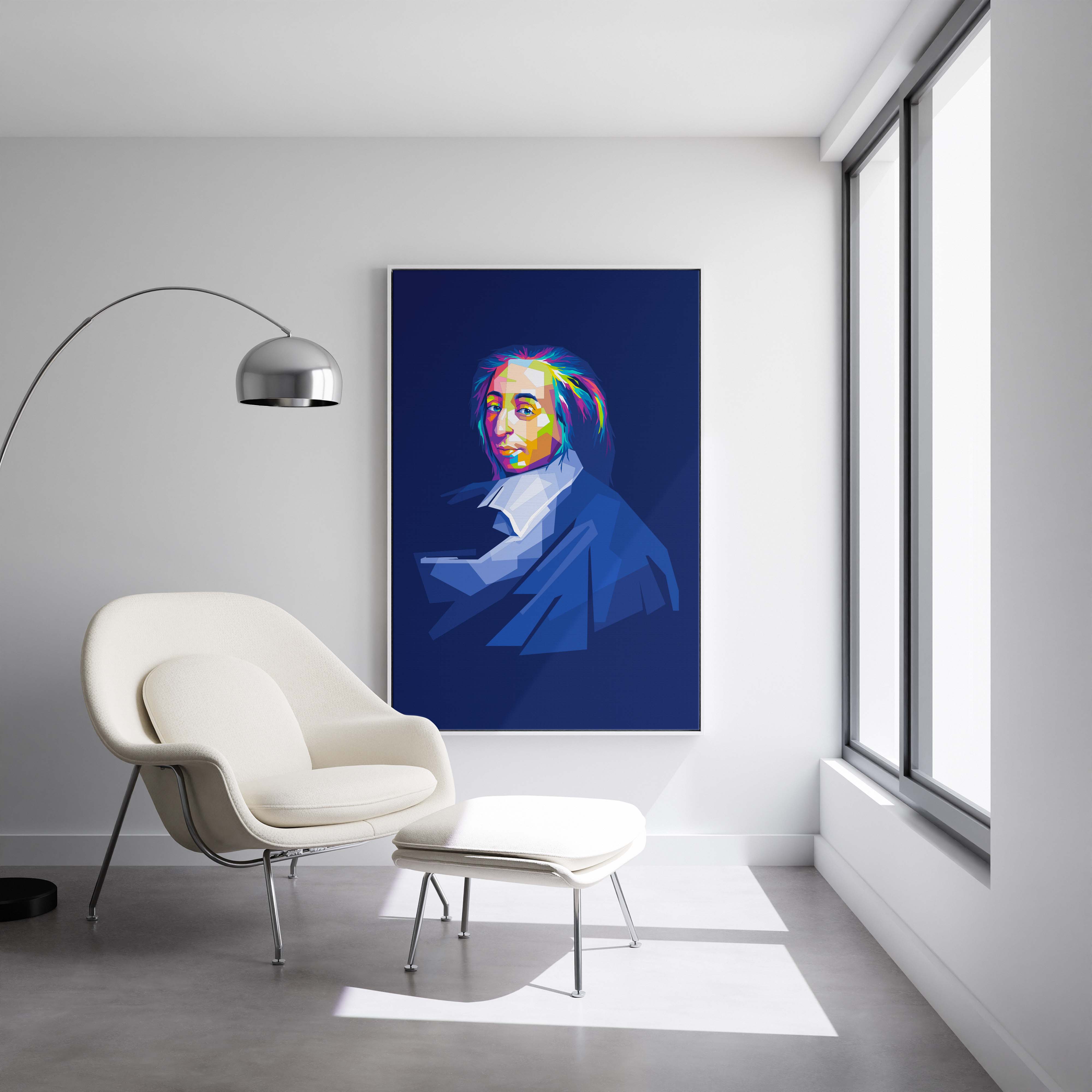 Blaise Pascal - French Mathematician - Canvas Print