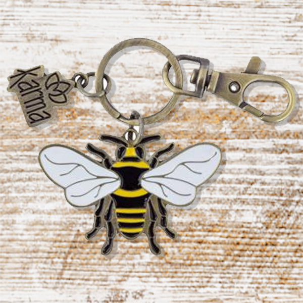 Karma Gifts - Loop Keychain Bee