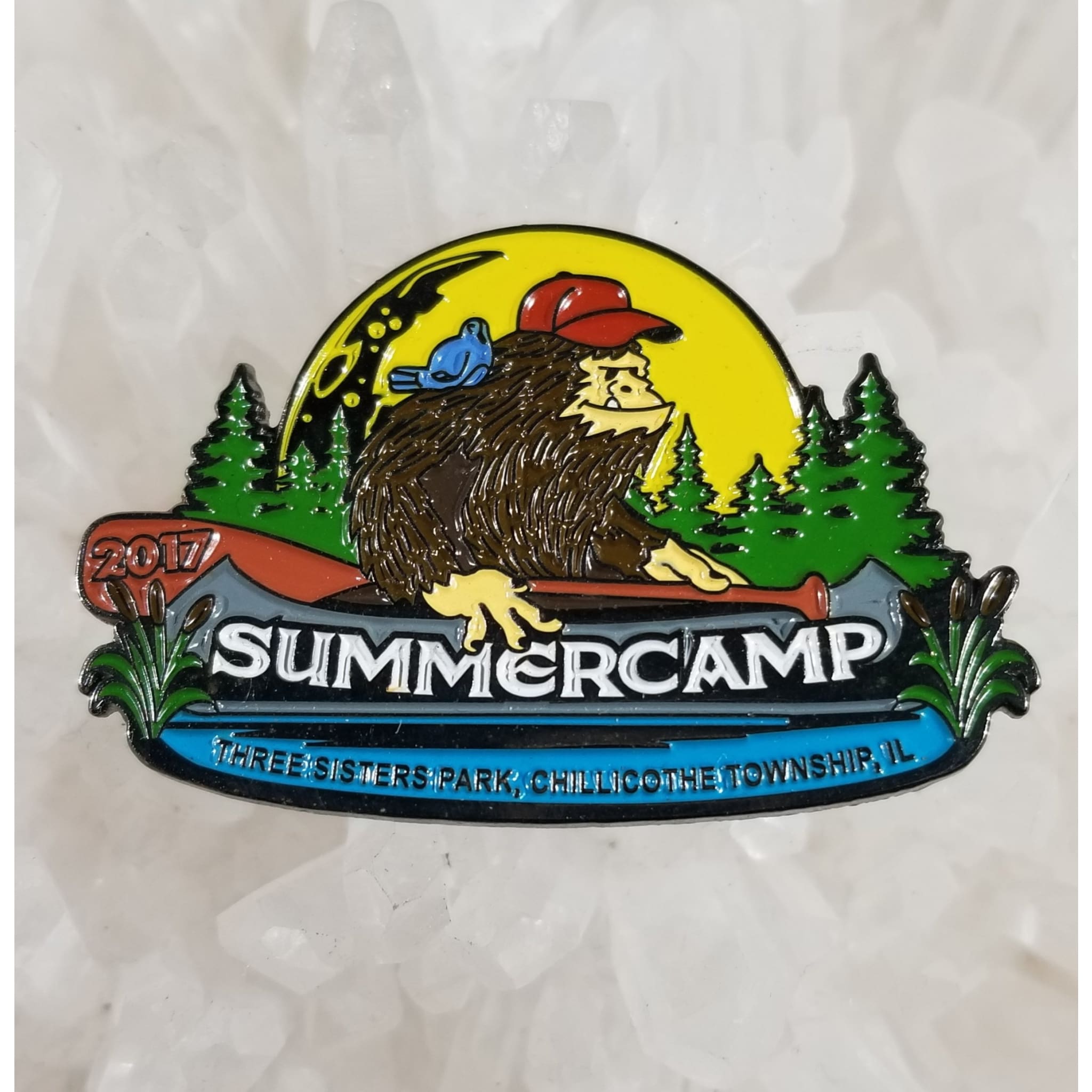 Summer Camp Music Festival Wook Wookie Enamel Hat Pin – Mythical Merch