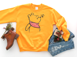 winnie the pooh crew neck