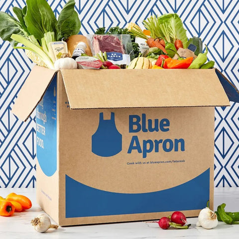 Blue Apron is a meal service that can give your mom a break from all the mess of cooking.