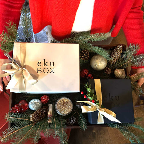 Luxury gift boxes for the Holidays see our 2022 Holiday Collection of Gift Boxes. ekuBOX helps you get ready for the holidays with easy gift giving.