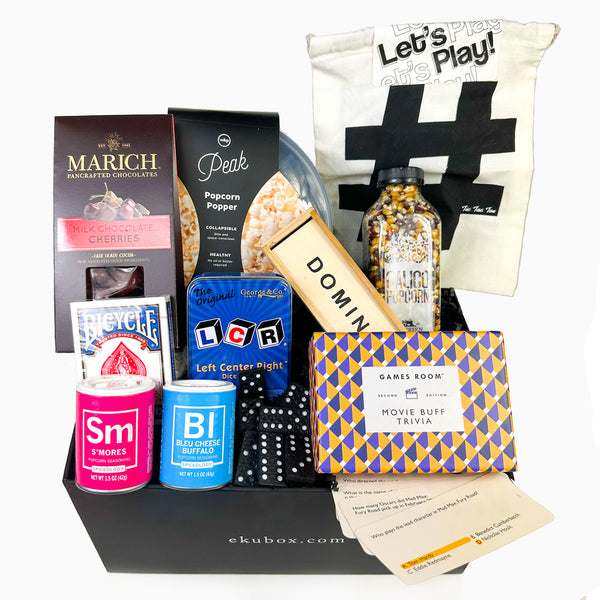 Movie Night Gift Box - a great gift for the group or the family - ekubox