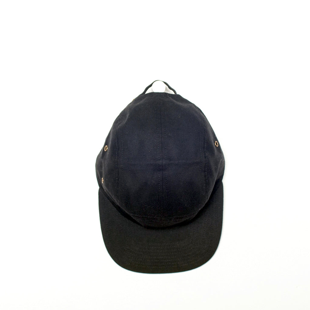 EUCLID 5-PANEL - BLACK WAXED CANVAS