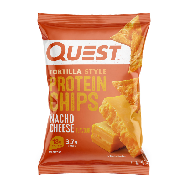 Image of Protein Style Nacho Cheese Chips | 32g
