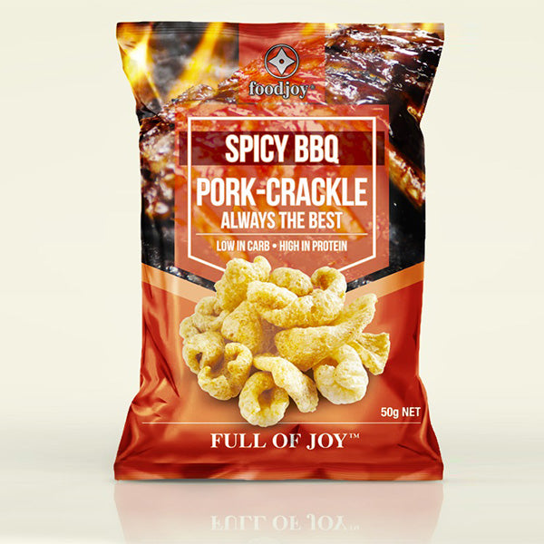 Image of Spicy BBQ Pork Crackle | 50g