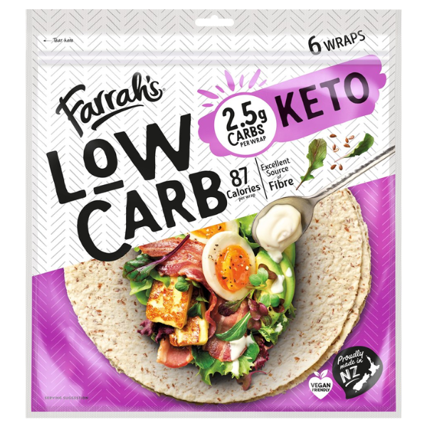 Image of Low Carb keto Wraps- 6 Pack