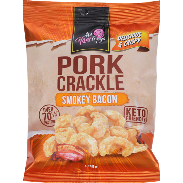 Image of Pork Crackle- Smokey Bacon- 25g
