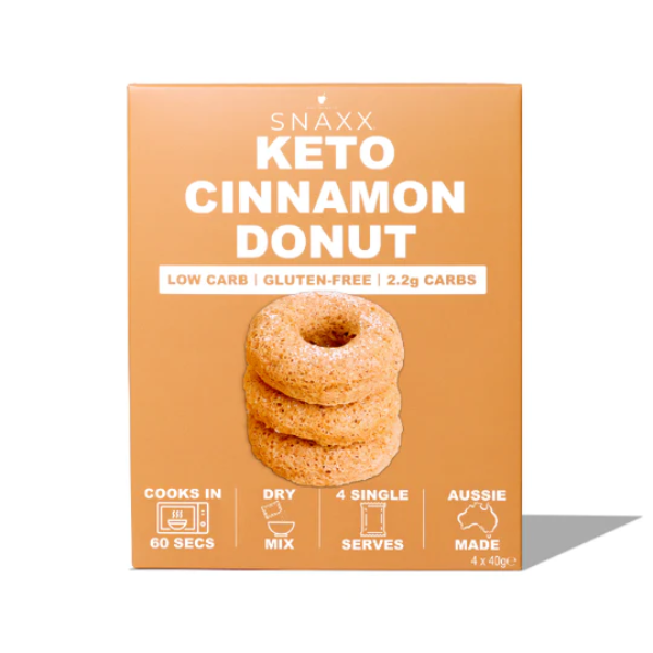 Image of One Minute Cinnamon Donut- 4 Pack