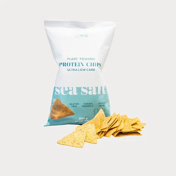 Image of LOKA Sea Salt Protein Chips 100g