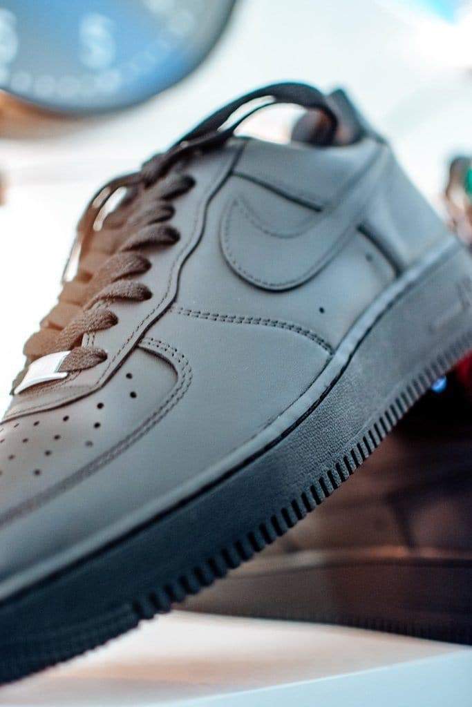 air force 1 matte black