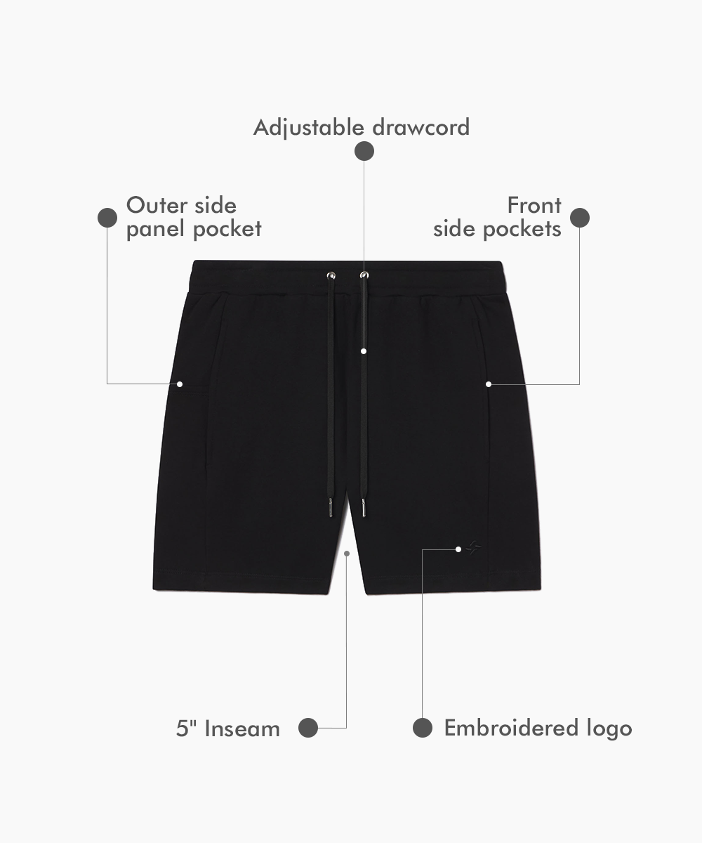 Allwear Organic 5\'\' Sweat Shorts