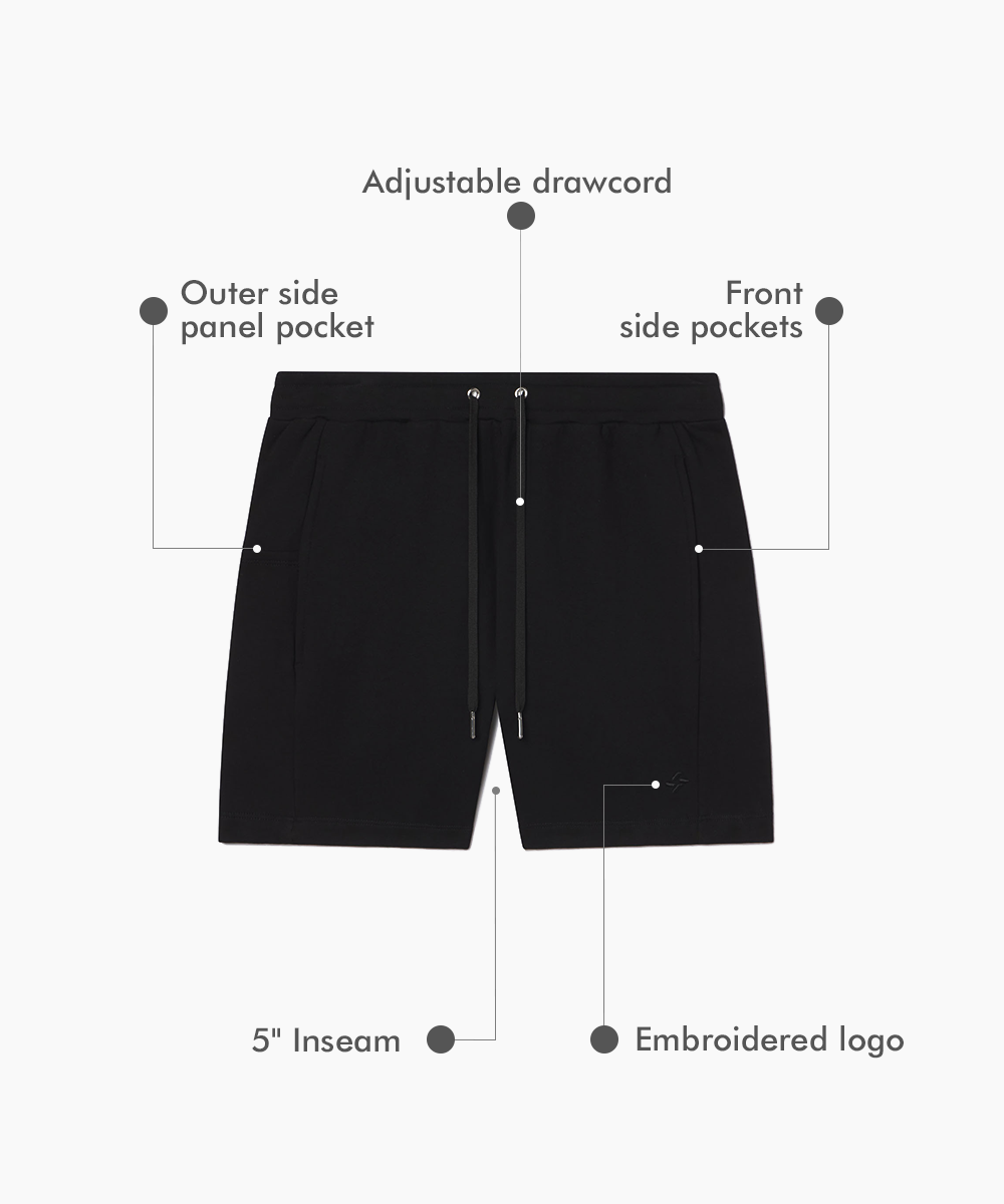 Allwear Organic 5'' Sweat Shorts