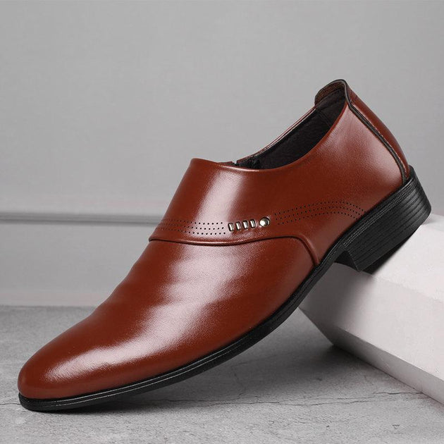 Men Stylish Pointed Toe Business Formal Shoes – Pierrebuy