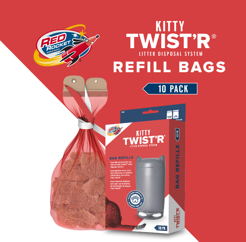 Multi kitty TWIST'R® Cat – Red Rocket